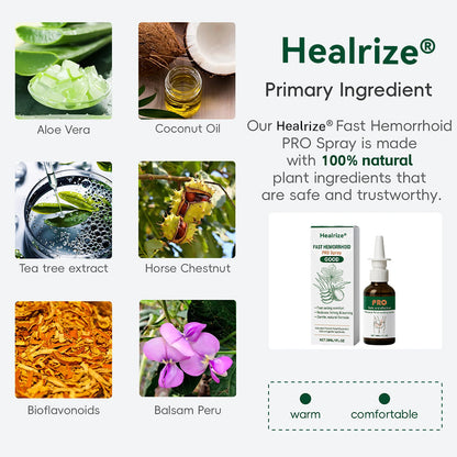 🥳2026 HOT SALE🥳 Healrize® Fast Hemorrhoid PRO Spray